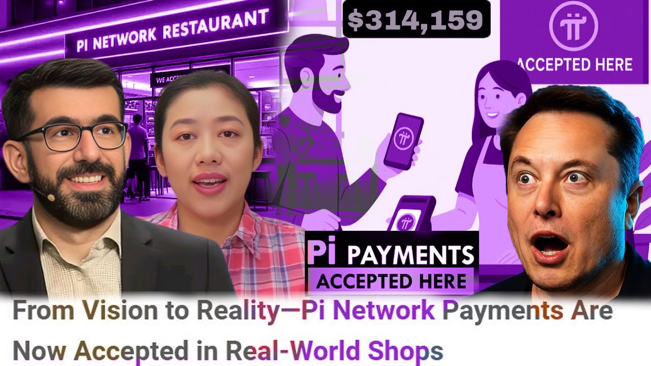 Finally✅Pi Network Payments Are Now Accepted at GCV 314,159/Pi In Real-World Shops?🚀+ExchangeListing
