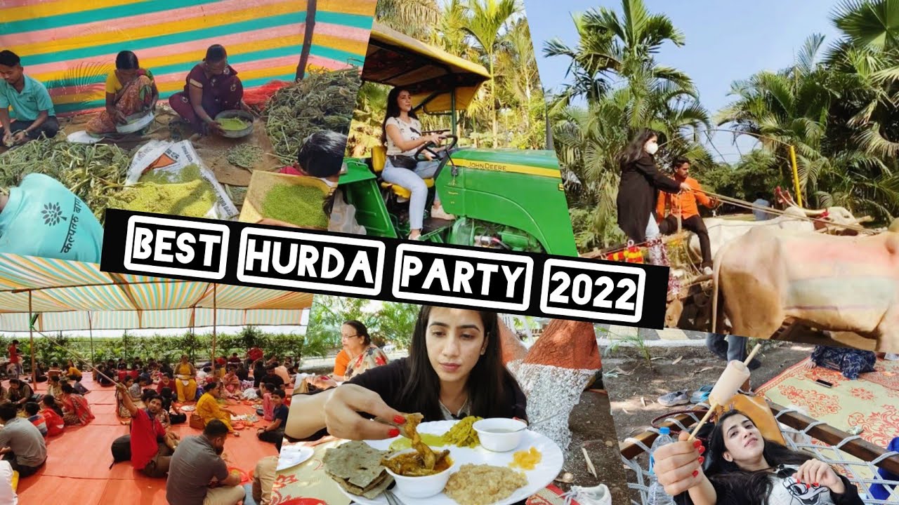farmlife |HURDA PARTY Pune|unique बाजरी ची खीर पहिल्यांदा खाल्ली@कल्पतरू baug😀