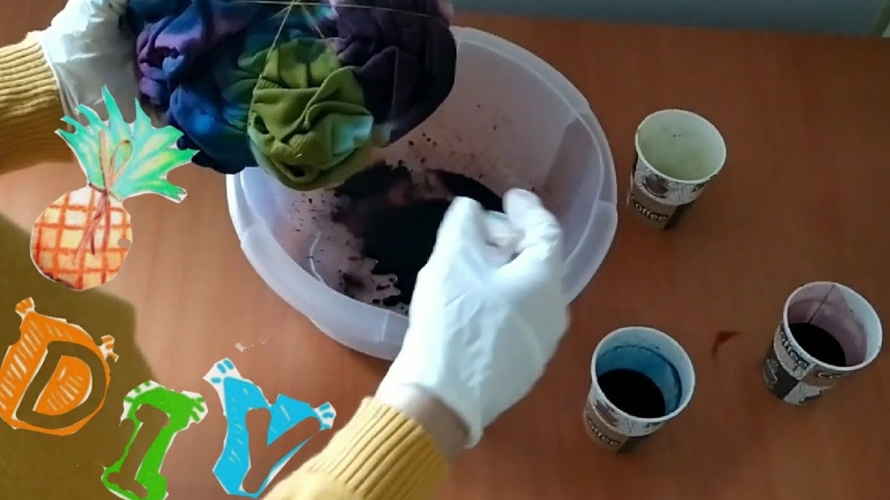 EVDE TOZ KUMAŞ BOYA İLE BATİK SWEATSHİRT YAPIMI!