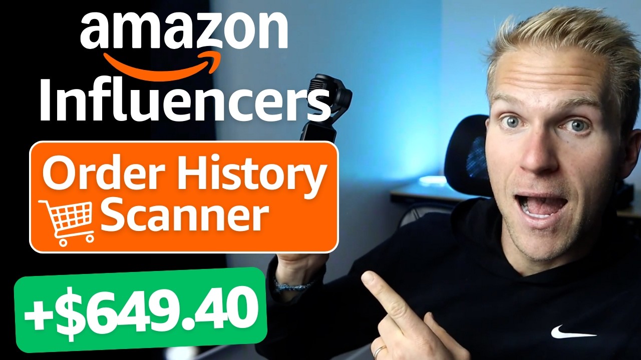 Как найти прибыльные товары для обзора в истории заказов Amazon!