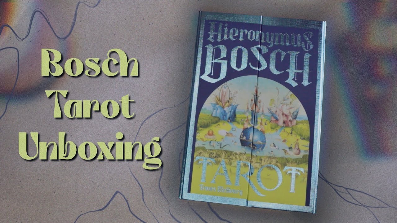 Hieronymus Bosch tarot 🌱 Unboxing + first impressions