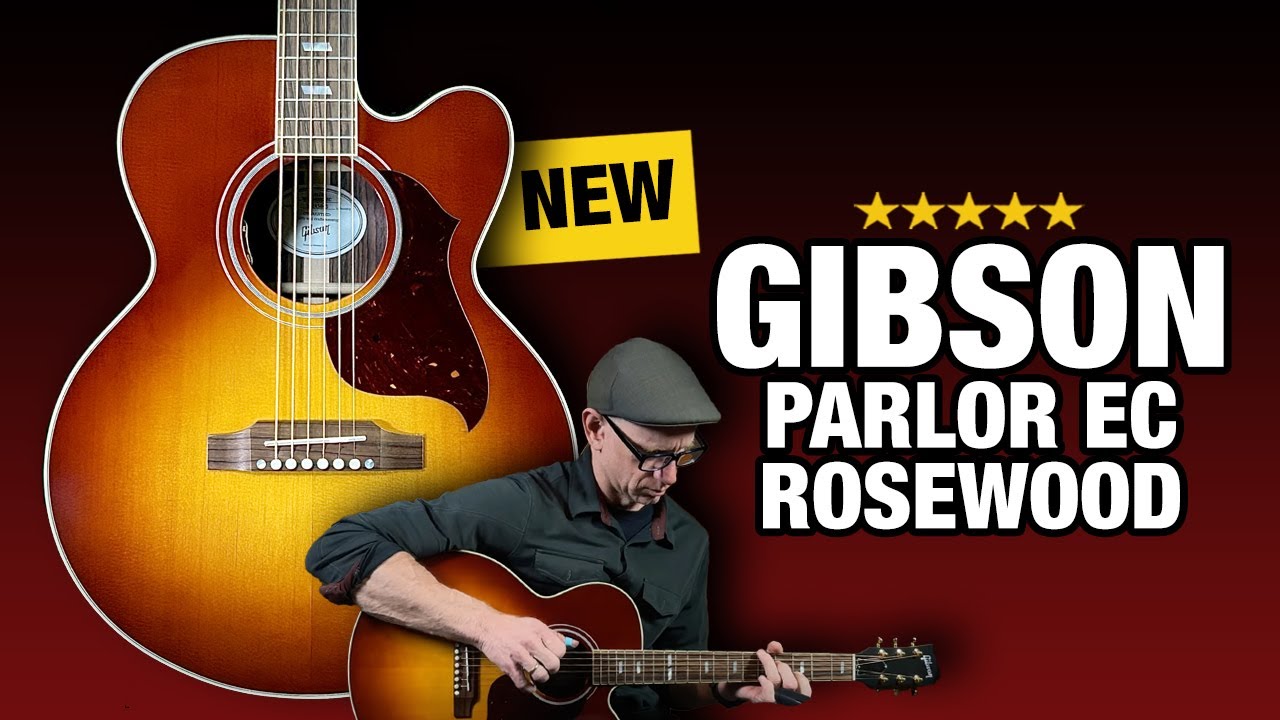 Маленький, но мощный – новый Gibson Parlor Rosewood EC