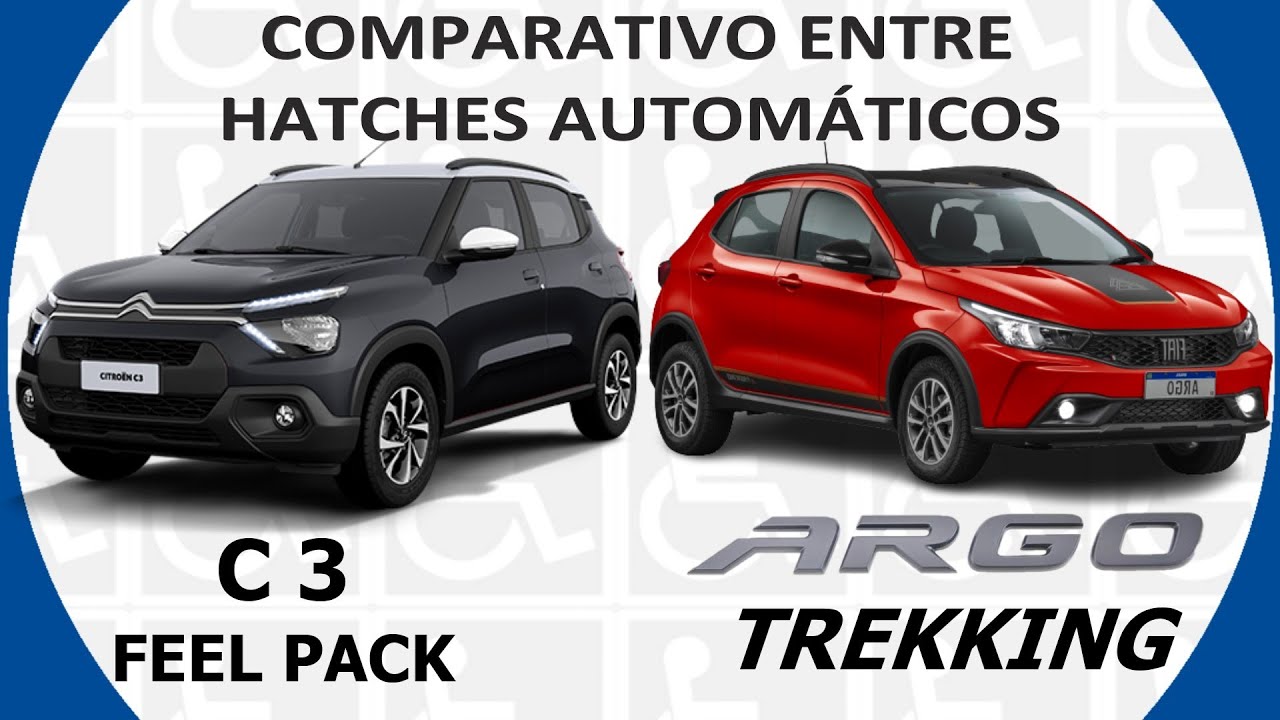 COMPARATIVO ENTRE C3 FEEL PACK 1.6 AT6 E ARGO TREKKING 1.3 CVT