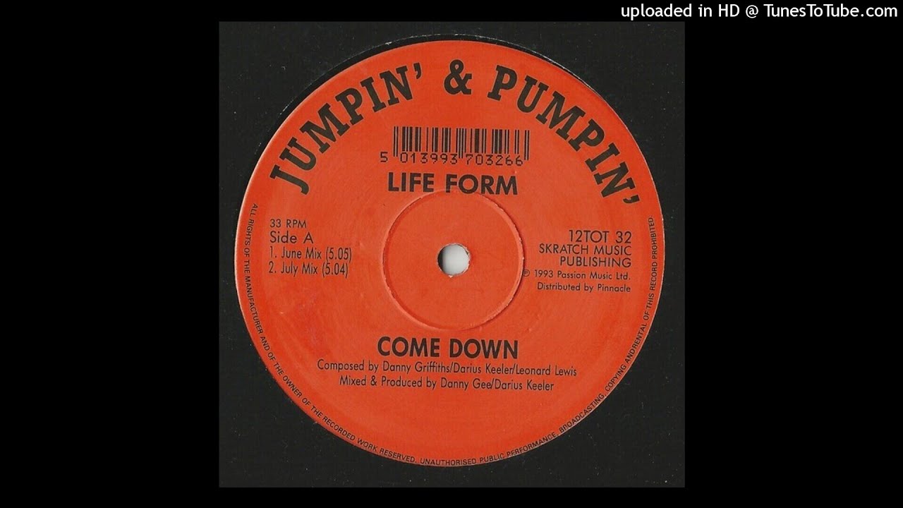 Life Form - Come Down (July Mix) 1993