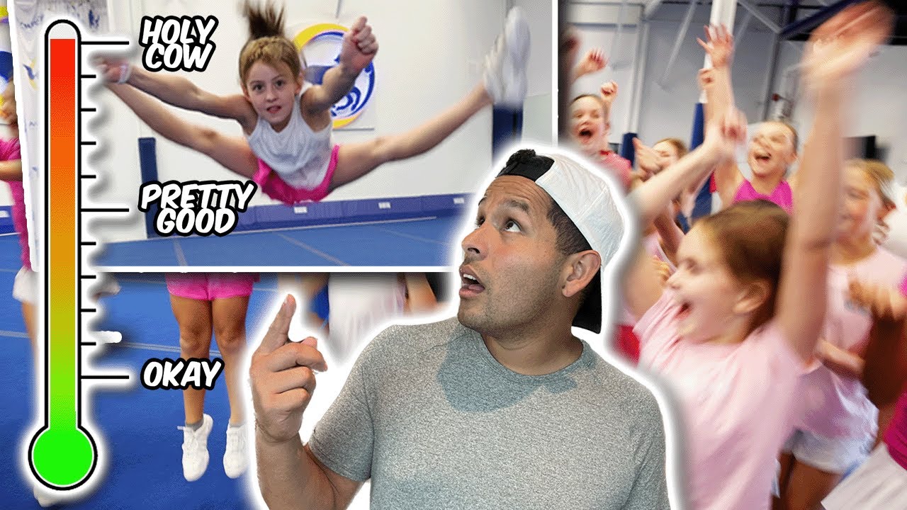 I FOUND THE BEST TOE TOUCH IN THE GYM!