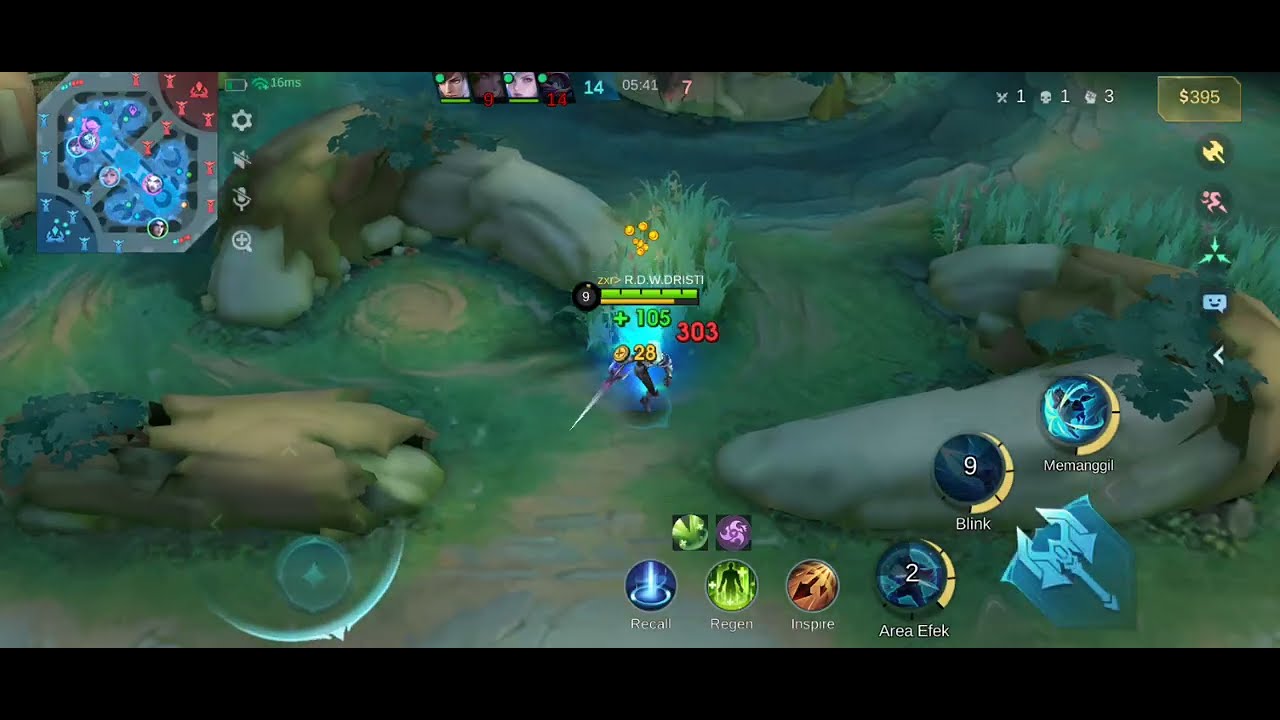 (Asmr gameplay Leomord brust damage )Kamu wajib beli ini saat pakai Leomord 