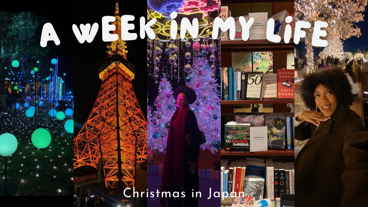 A WEEK IN MY LIFE IN TOKYO 🇯🇵 | CHRISTMAS IN JAPAN, MASTERS, HEARTBREAK + FAITH CHATS & MORE 🫴🏽 