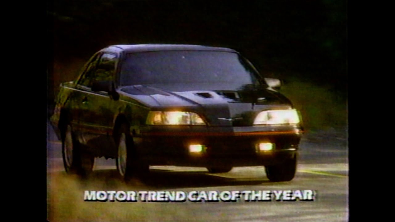 Ford Thunderbird Turbo Coupe Car Commercial (1987)