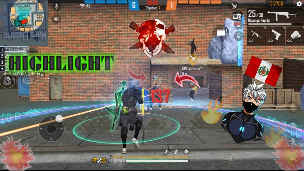 HIGHLIGHTS/MEJORES JUGADAS FREE FIRE *EPICO* #FREEFIREPVP