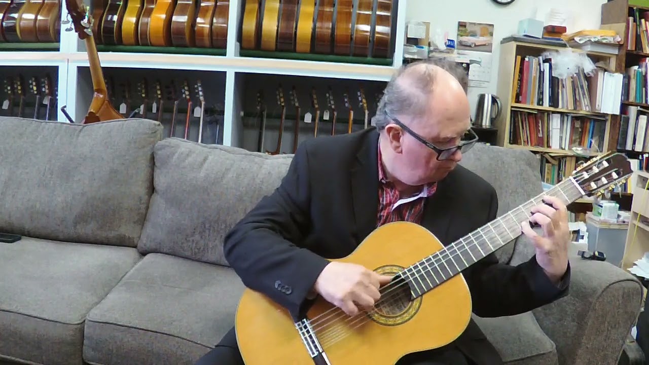 1985 Hirade 5 Classical Guitar Sor, Carcassi Solea