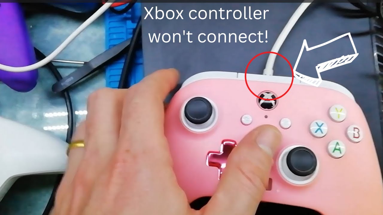 Xbox Won't Respond to Controllers (wired)