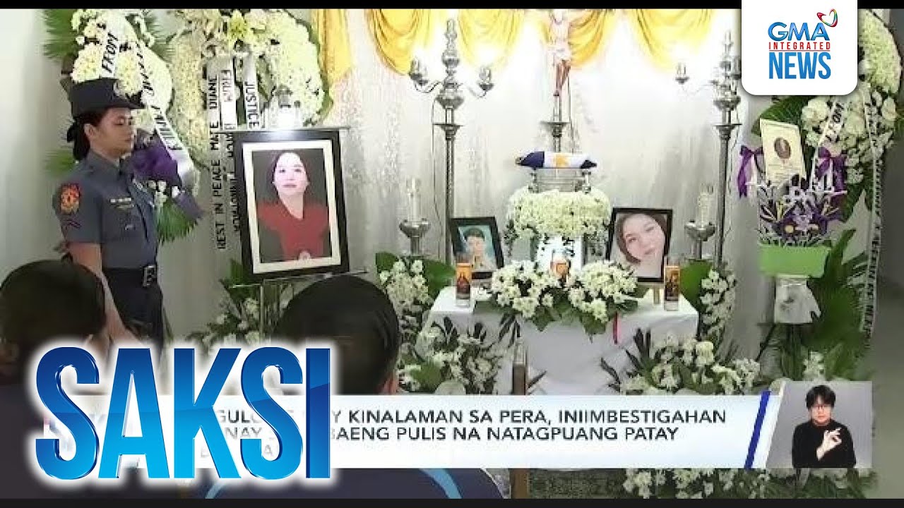 Anggulong may kinalaman sa pera, iniimbestigahan kaugnay sa babaeng pulis... | Saksi