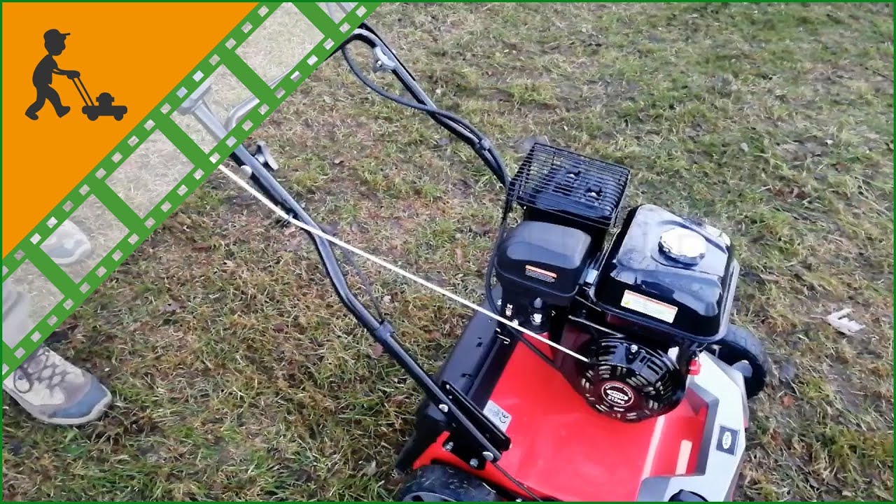 Arieggiatore e scarificatore AMA TRX 40-S: montaggio del prodotto