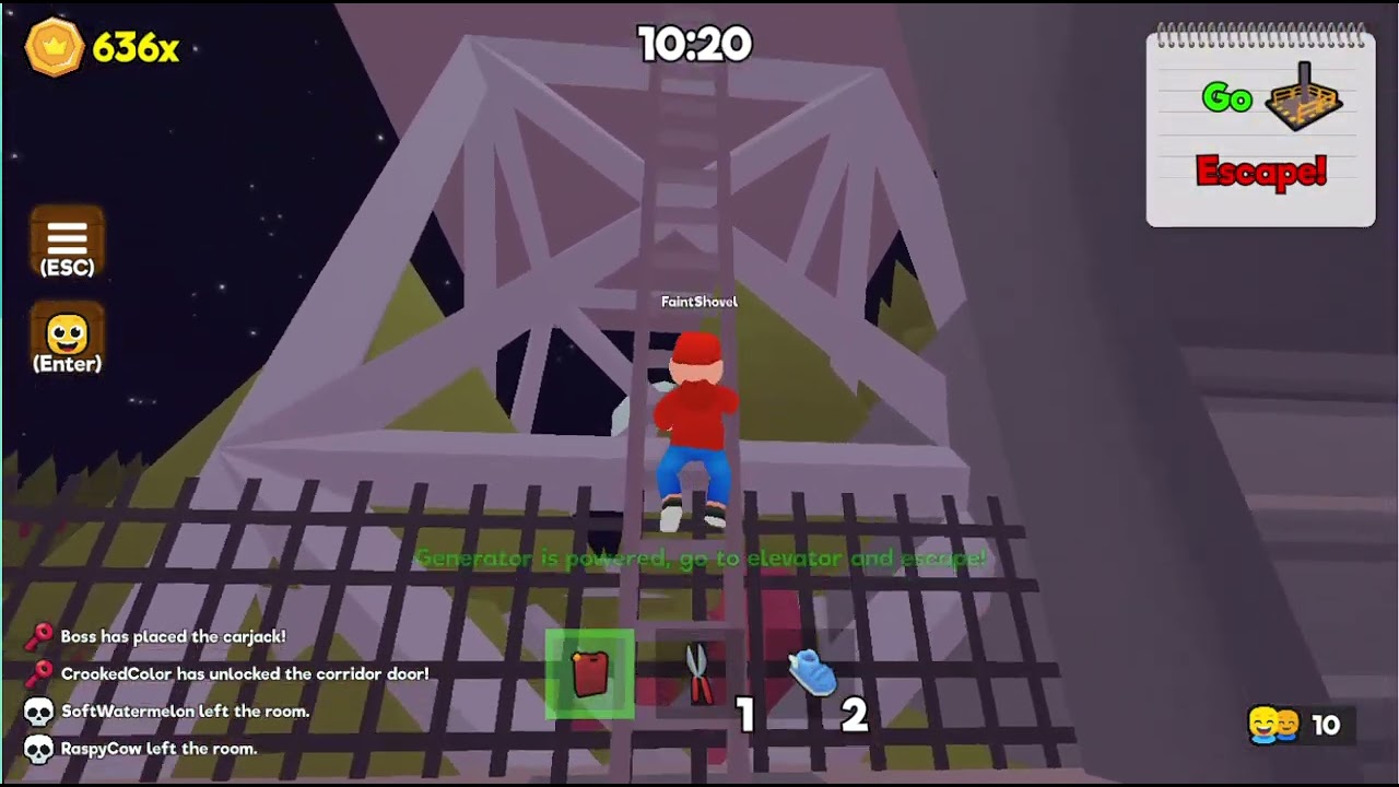 I play Escape From Spider in Poki!(Chapter 2)