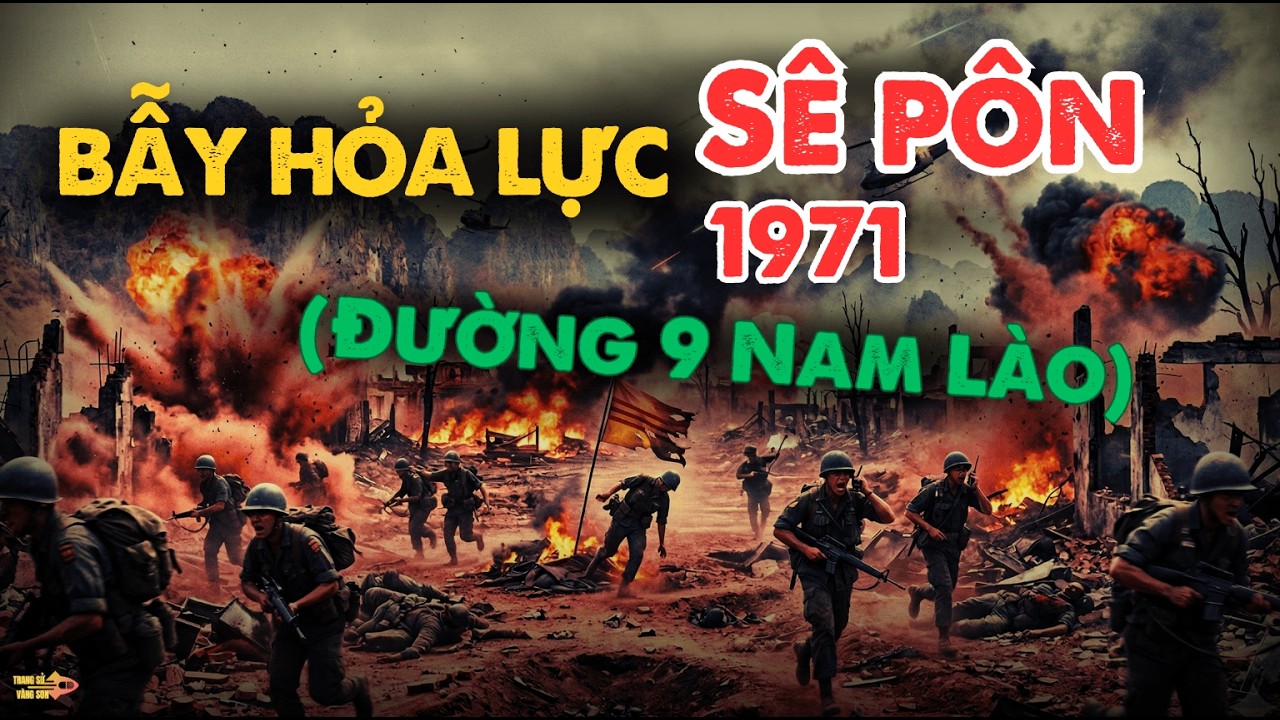 Đường 9 Nam Lào 1971: Vì Sao Trực Thăng Vận Thất Bại Thảm Hại Tại Sê Pôn? | Chiến Dịch Lam Sơn 719