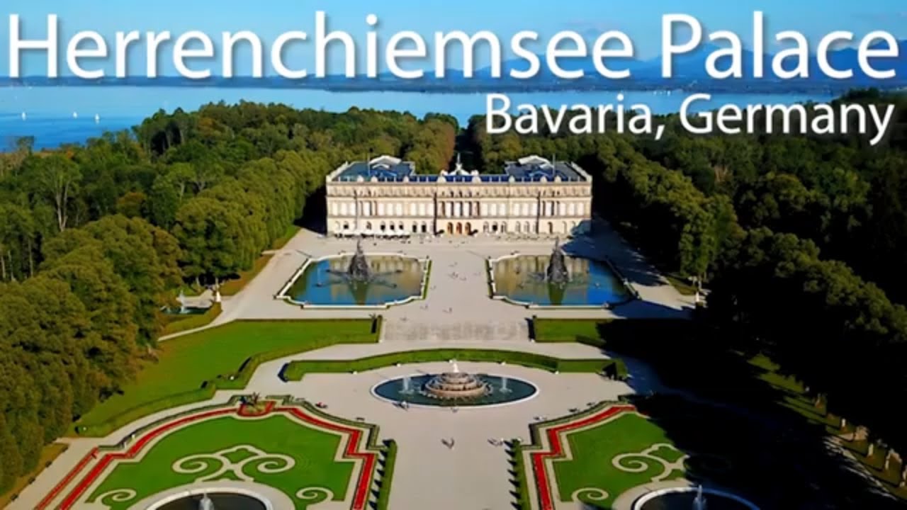 Herrenchiemsee Palace in 4K | Beautiful Palace of King Ludwig II in Bavaria, Germany #germany