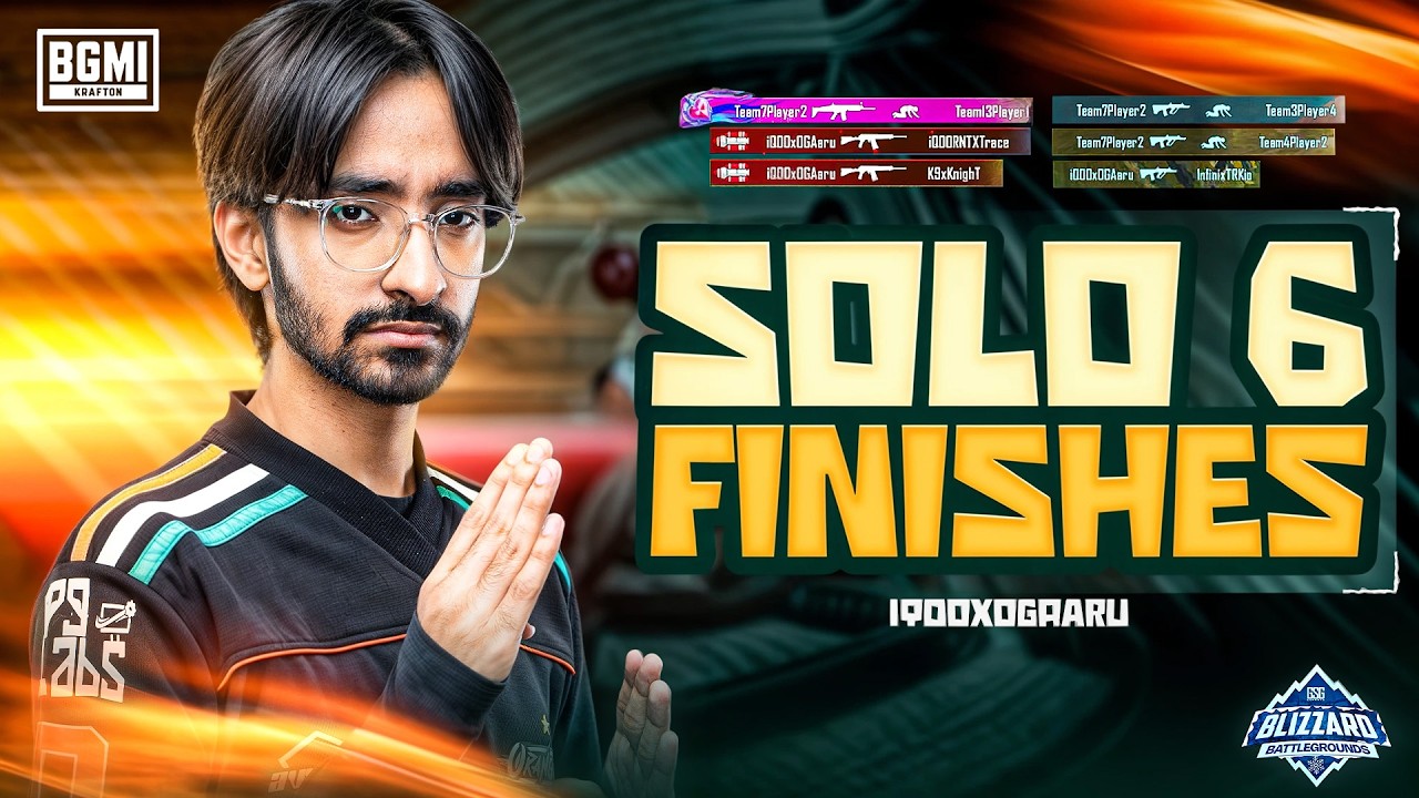 IGL POV GSG Tournament | Solo 6 Finishes | Aaru 