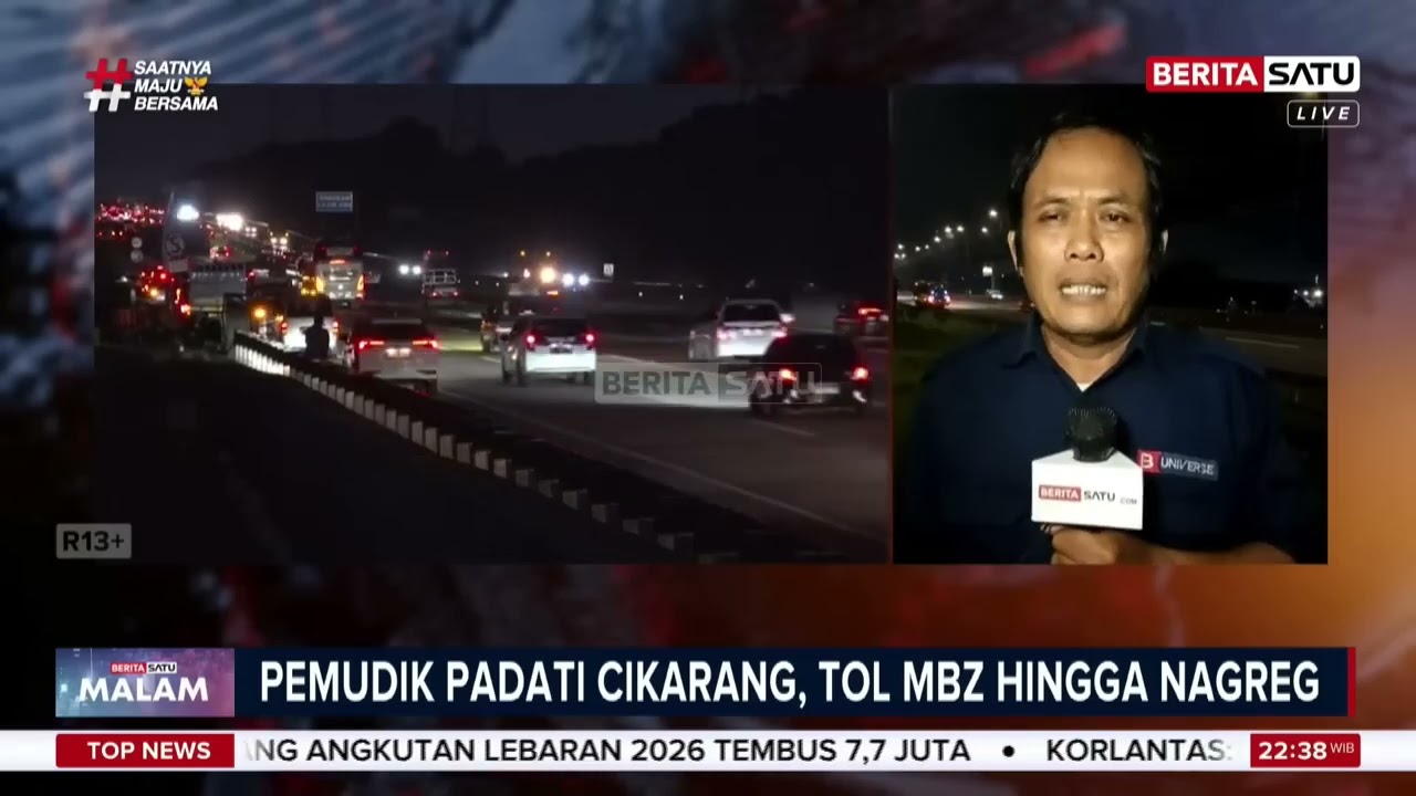 Ribuan Pemudik Masih Memadati Jalur Cikarang, Tol MBZ, Hingga Nagreg #Beritasatu