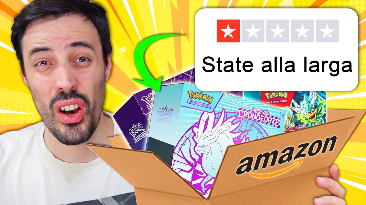 Ho Comprato le Carte Pok&eacute;mon con le PEGGIORI RECENSIONI su Amazon
