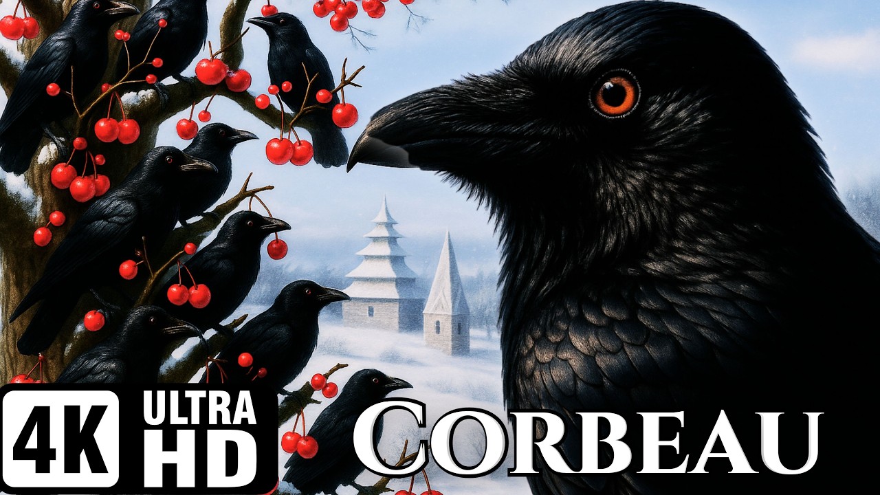L'INTELLIGENCE Du CORBEAU : L’Oiseau Qui Se Souvient des Visages | DOCUMENTAIRE ANIMALIER