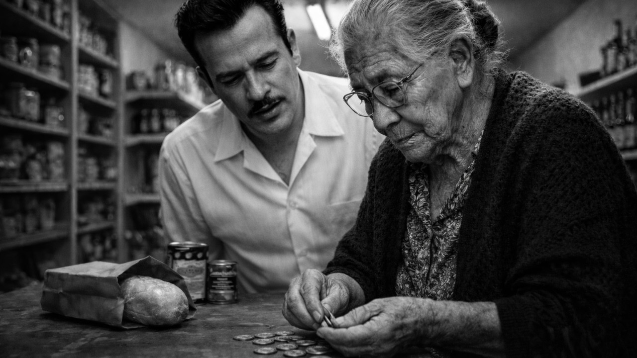 Una Anciana Contaba Monedas para Comprar PAN — Lo que Pedro Infante Hizo Emocionó a Toda la Tienda