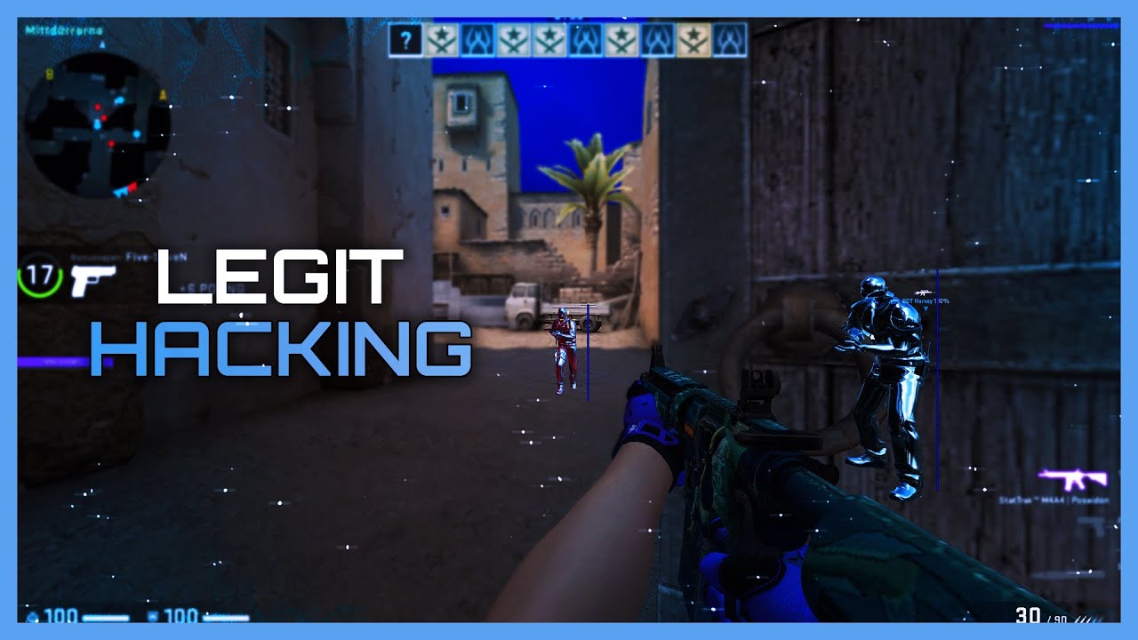 CS:GO LEGIT HACKING | WHEN WIFI IS SHIT....