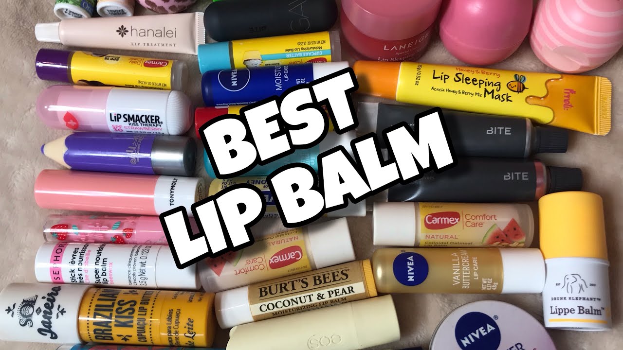 BEST Favorite CLEAR LIP BALMS!! Drugstore and High End