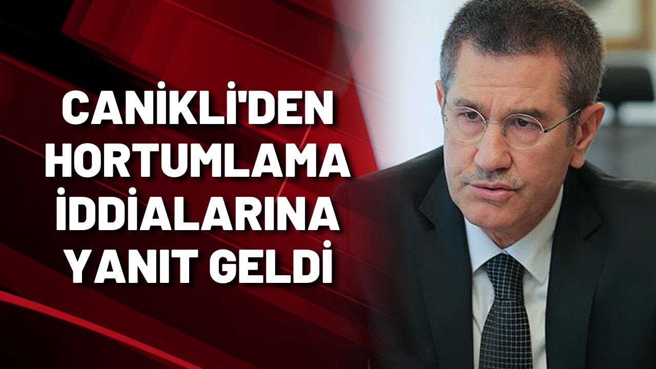 Nurettin Canikli'den hortumlama iddialarına yanıt
