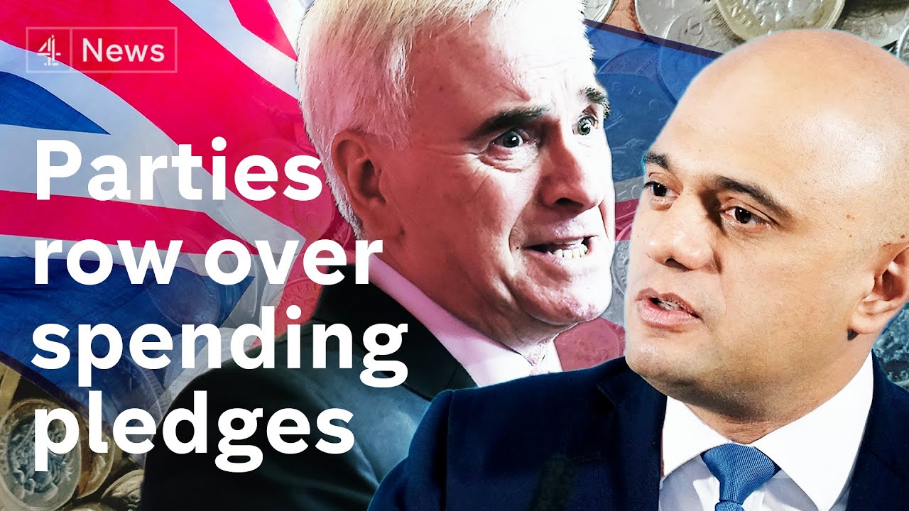 Labour and Conservatives argue over spending pledges