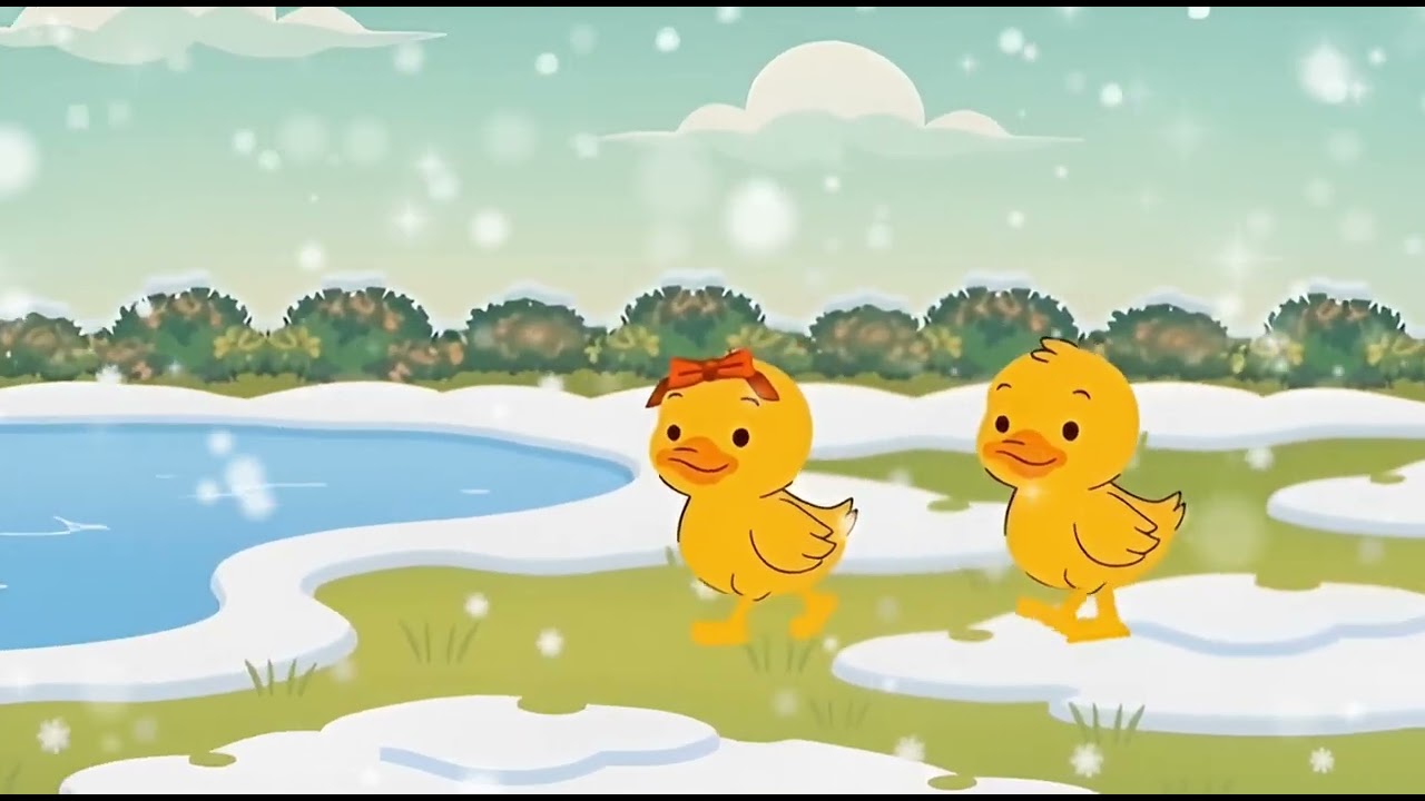 Roro & Dody Winter Fun ❄️ Snow Play, Ice Skating & Sunset Goodnight | Kids Story