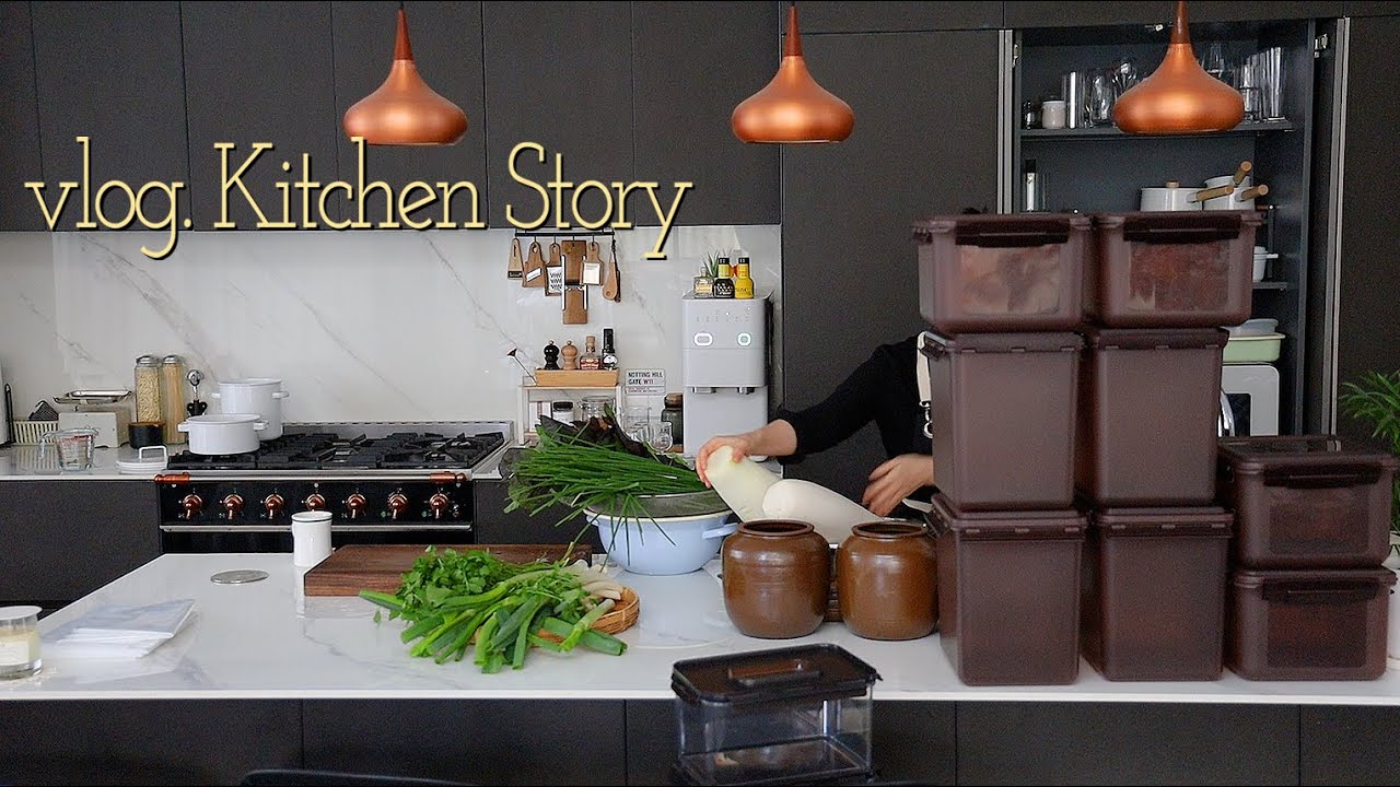 Команда Кимчи возвращается 🥬День приготовления кимчи от Genius Kitchen