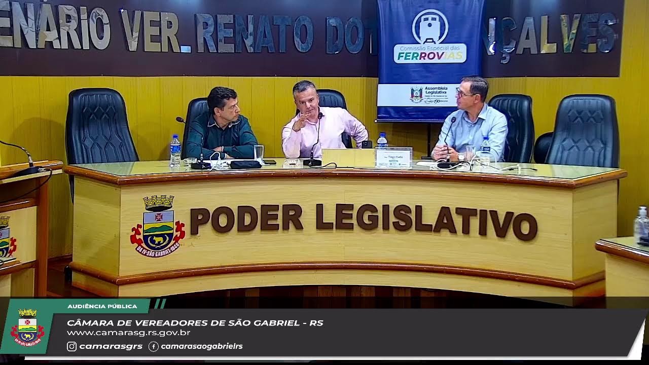 REUNIÃO DA COMISSÃO ESPECIAL DA MALHA FERROVIÁRIA INATIVA DA ASSEMBLEIA LEGISLATIVA