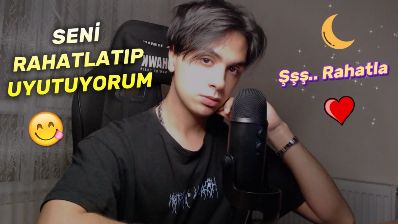 😋 SENİ RAHATLATIP UYUTUYORUM 🌙 HEMEN UYU 😴 TÜRKÇE ASMR