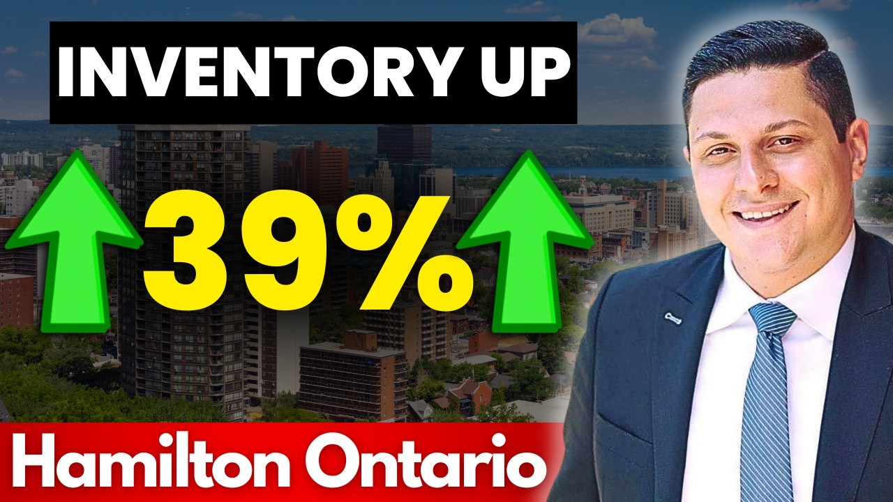 Buyers Market Inventory EXPLODES 39% | Hamilton Region Market Update