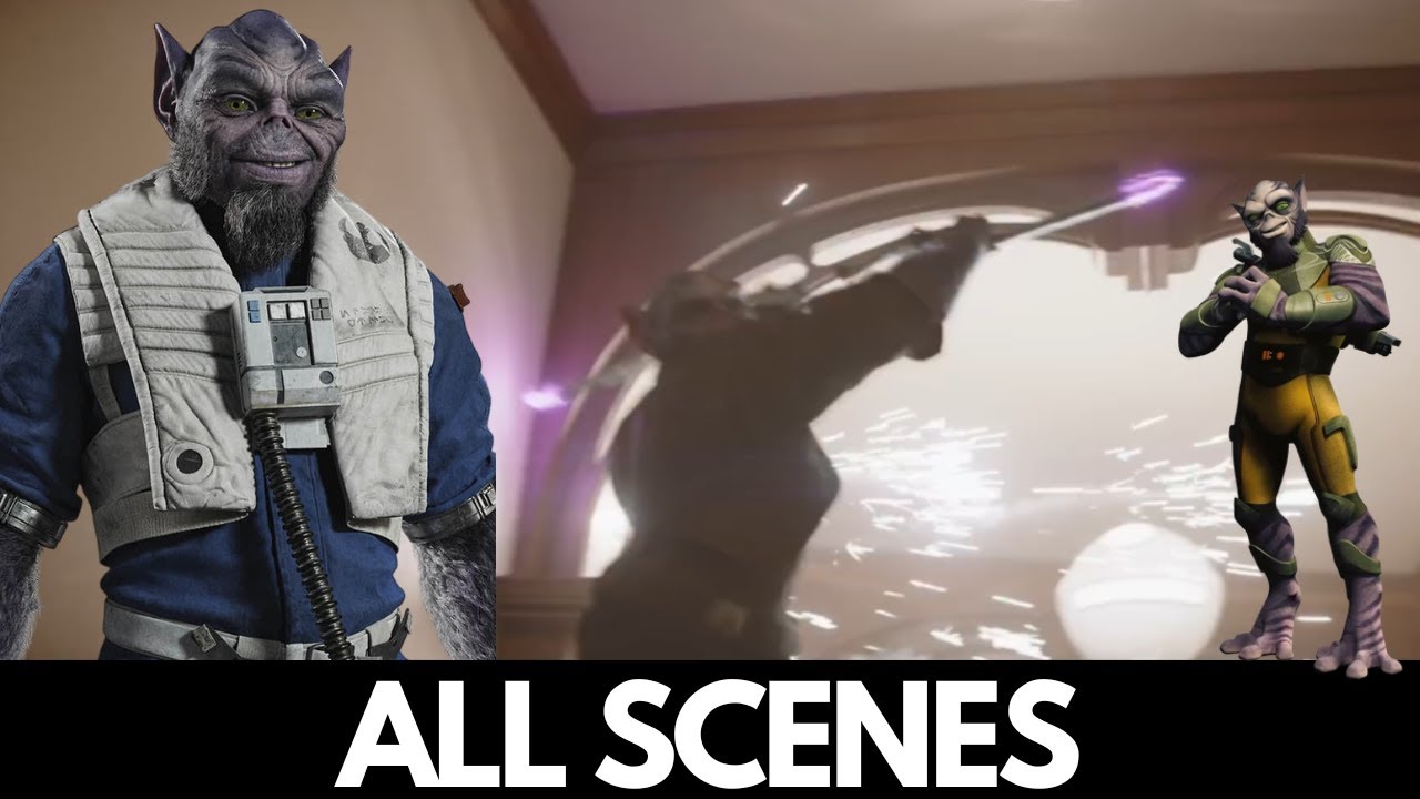 Garazeb Orrelios wszystkie sceny aktorskie (Mandalorian S3, Ahsoka, The Mandalorian i Grogu)