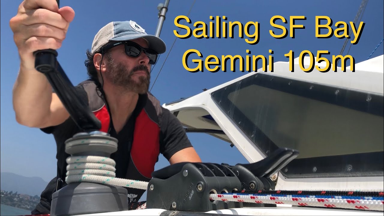 SF Bay Area Sailing in a Gemini 105m Catamaran