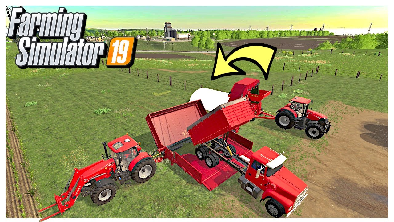 LEARNING HOW TO USE OUR NEW SILAGE BAGGER | Somewhere Canada | Farming Simulator 19