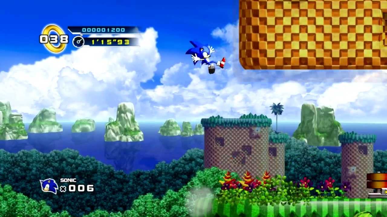 [Sonic the Hedgehog 4 - Episode 1] Часть 1 - Путь великого бегуна