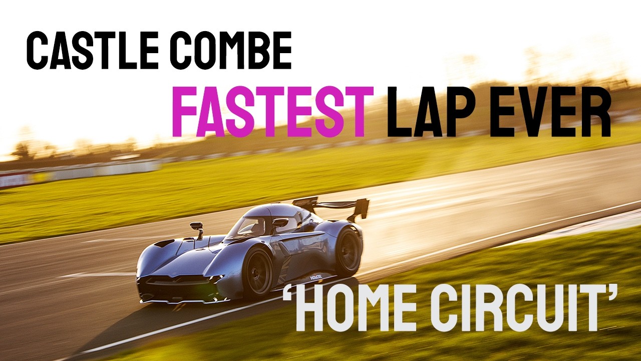 FASTEST LAP EVER by over 4 seconds at ‘home circuit’ Castle Combe, with McMurtry Spéirling PURE VP1