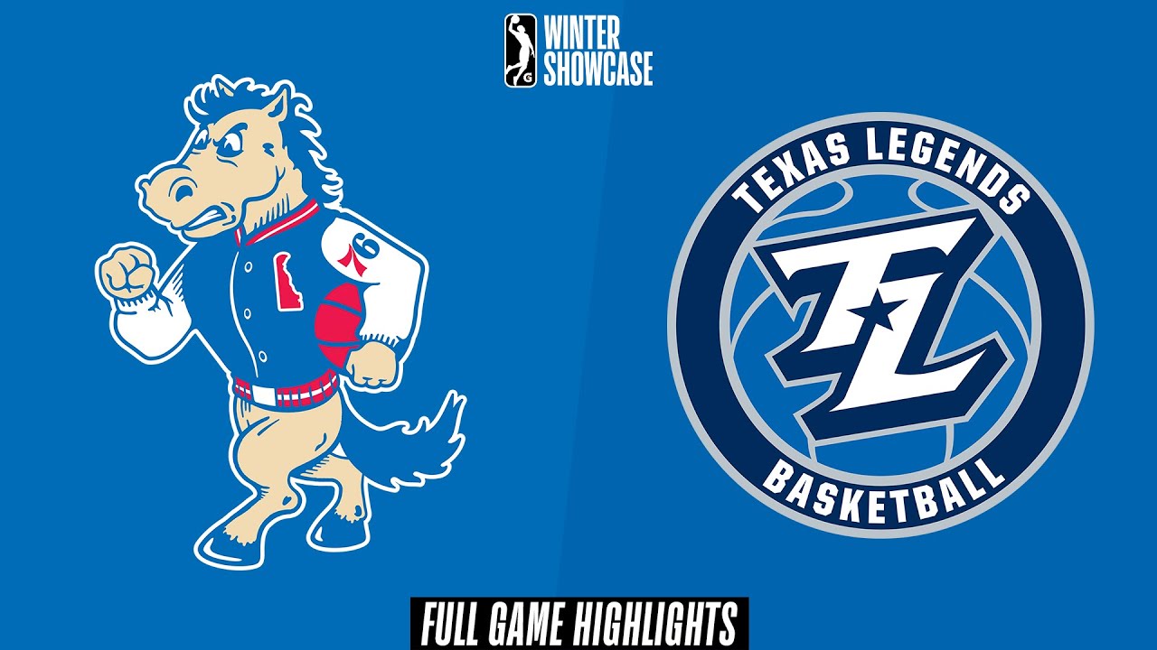 Delaware Blue Coats vs. Texas Legends - Winter Showcase Game Highlights