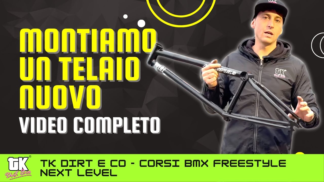 COME CAMBIARE TELAIO AD UNA BMX | VIDEO COMPLETO