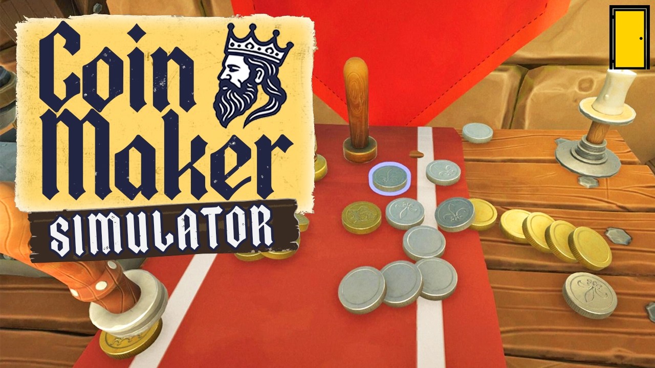 Уютная чеканка монет! | Coin Maker Simulator (Средневековая игра про создание монет)