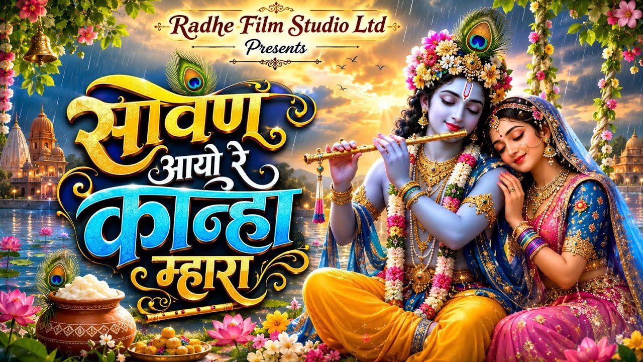 सावण आयो रे कान्हा म्हारा | New Rajasthani Krishna Bhajan 2026 | Deepika Prajapati | Radhe Film 