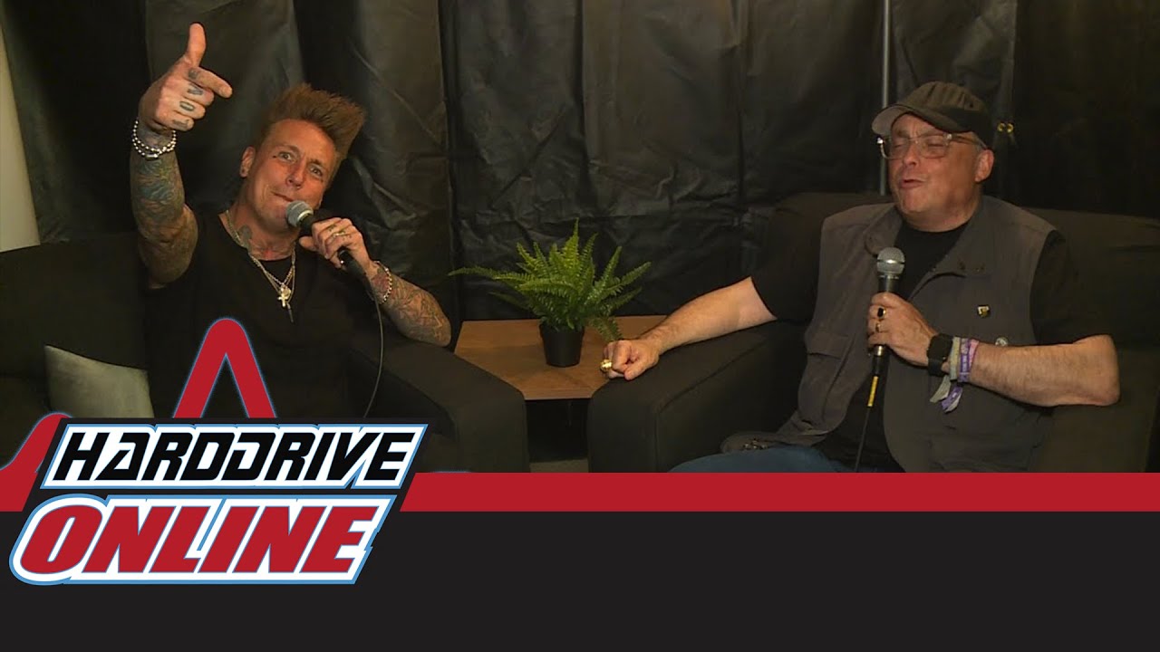 Papa Roach - Jacoby Shaddix talks with Lou Brutus at Sonic Temple | HardDrive Online