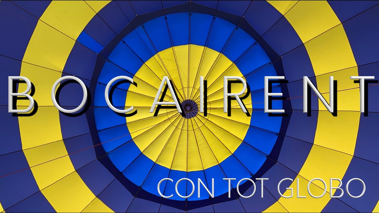 Vuelo en GLOBO 🎈 en BOCAIRENT con TOTGLOBO (MAYO 2022) 🇪🇸