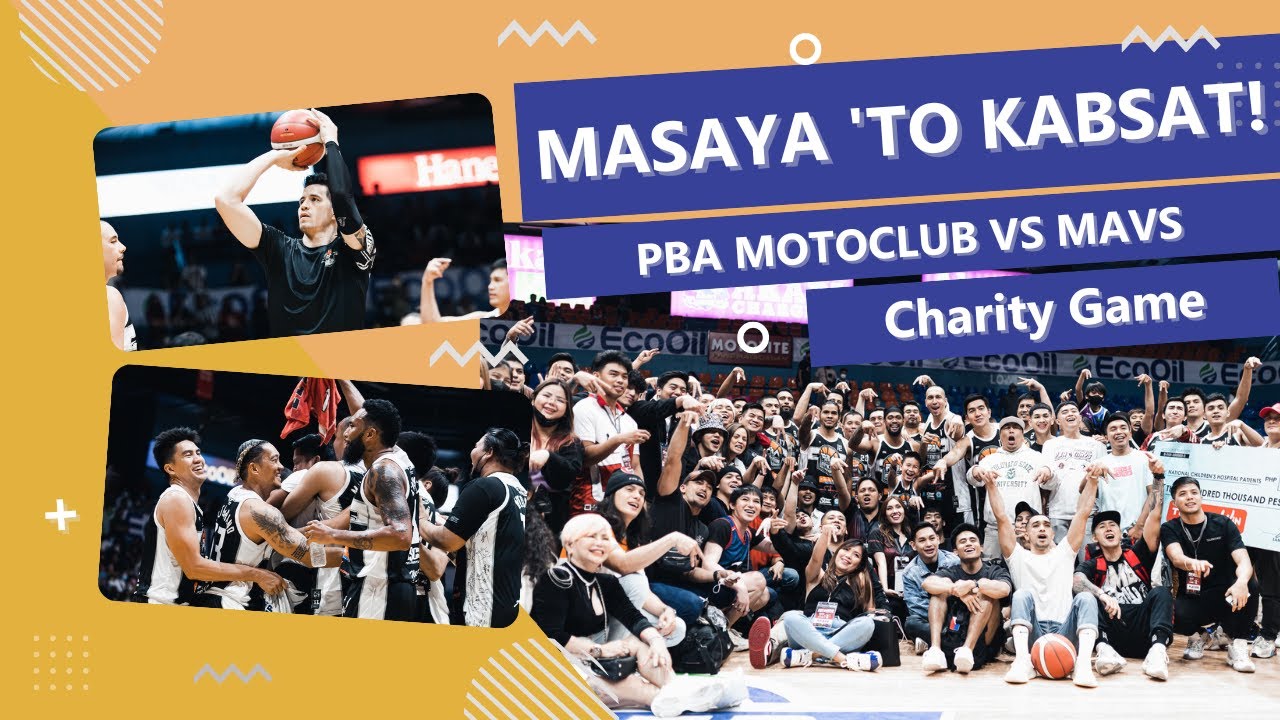 PBA Motoclub vs Mavs (Charity Game) | Marc Pingris