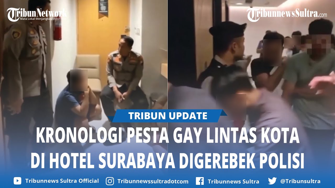 Kronologi Polisi Gerebek Pesta Gay Lintas Kota di Hotel Surabaya