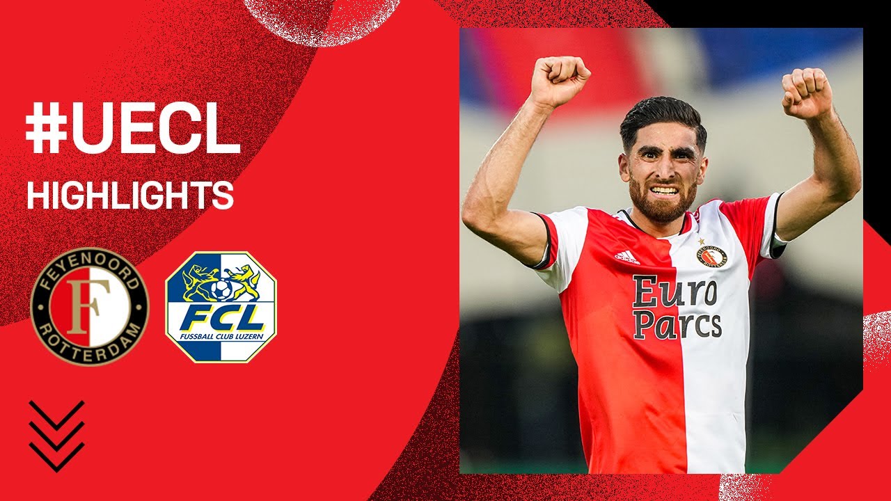 Drie goals en twee debutanten! 🤩 | Highlights Feyenoord - FC Luzern | #UECL 2021-2022
