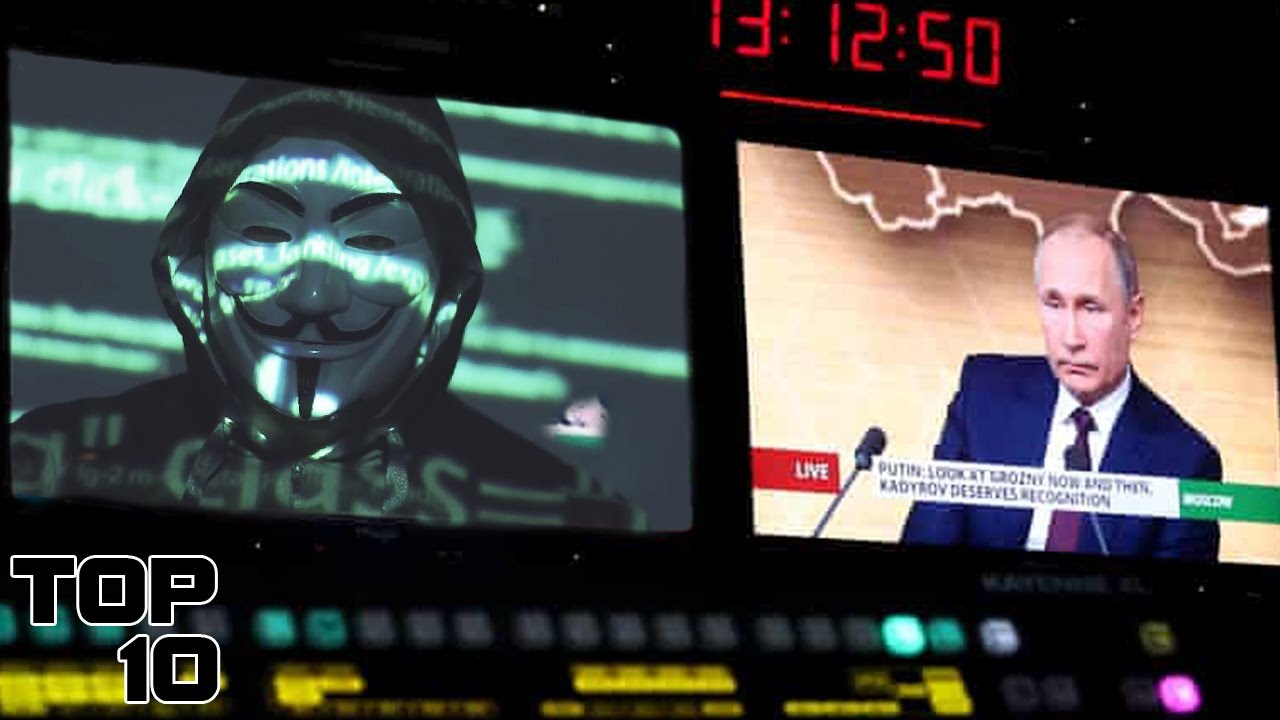Top 10 Unsettling Anonymous Broadcast Interruptions
