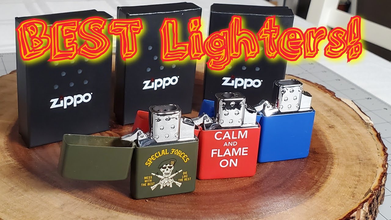 Вставки для бутановых и дуговых зажигалок Zippo — ИДЕАЛЬНАЯ зажигалка?